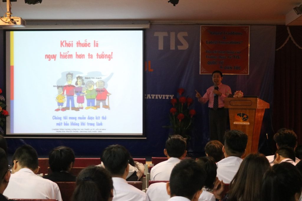 Cùng hành động vì trường học không thuốc lá