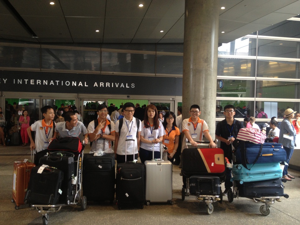 Học sinh TIS bắt đầu chuyến du học hè đến với Hoa Kỳ
