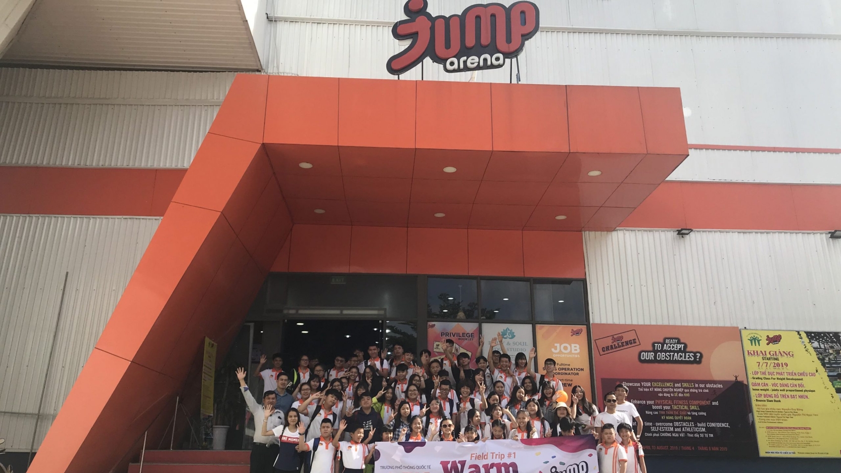 da ngoại Jump arena