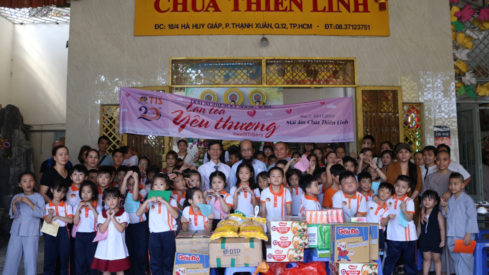 từ thiện mái ấm thiên linh 2019