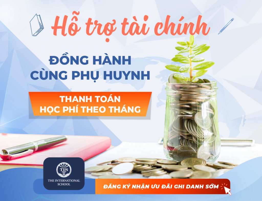 TIS ƯU ĐÃI THANH TOÁN HỌC PHÍ THEO THÁNG