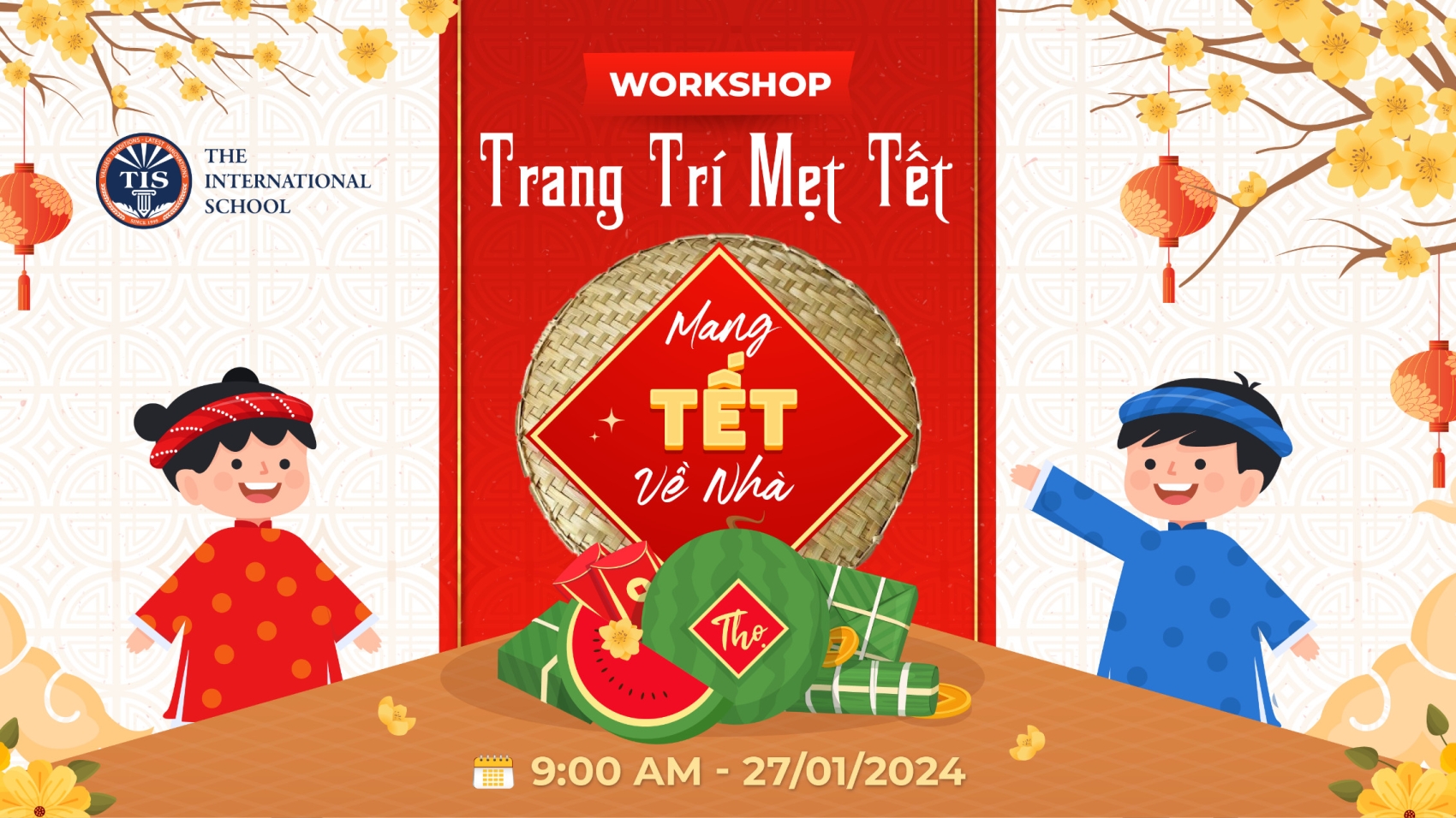 Workshop Trang trí mẹt Tết